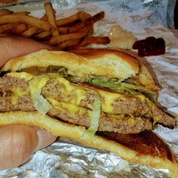 Sonic Drive-In - The burgers are bigger than the bun - Burgers Near Me - Cheektowaga, New York Sonic Drive-In - The burgers are bigger than the bun - Burgers Near Me - Cheektowaga, New York