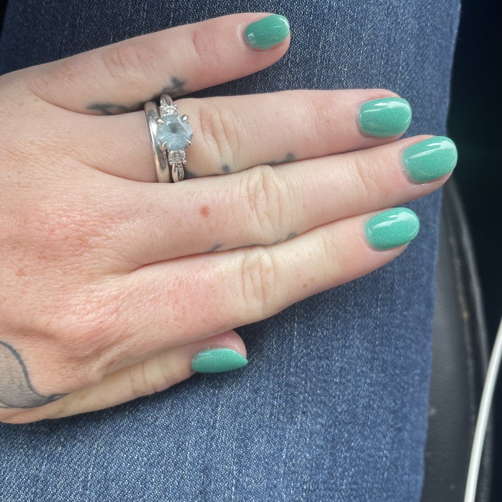 Dip powder manicure $40