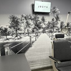 Porter Ophthalmology - Exam Room- Grand Cayman theme