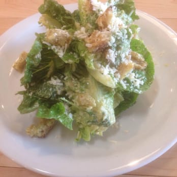 Industrial Eats - Caesar salad with green garlic. Delicious, but only if you are traveling alone. - Pizza Near Me - Buellton, California