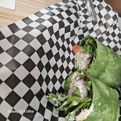 Point Break Cafe - Johnny's chicken salad wrap