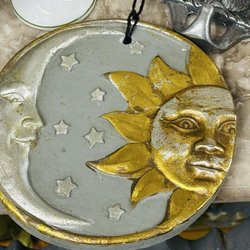 Moon Sun wall art