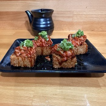 Sho Handroll Bar - Spicy tuna crispy rice - Sushi Bars Near Me - Yorba Linda, California Sho Handroll Bar - Spicy tuna crispy rice - Sushi Bars Near Me - Yorba Linda, California