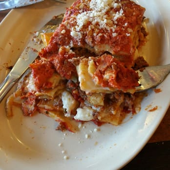 Gran Milan - I cut into the lasagna right b4 taking a picture.  I was about to eat it and almost forgot to take a picture. - Pizza Near Me - Richmond, California
