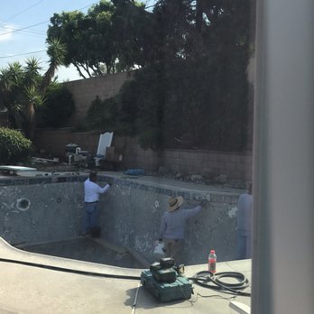 Andrew Morales & Sons Pool Plastering - Tile day - Pool & Hot Tub Service Near Me