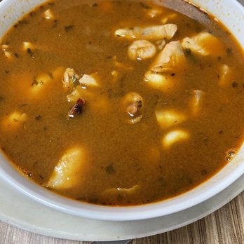 Los Patrones - Caldo de mariscos - Tex-Mex Near Me - Galveston, Texas