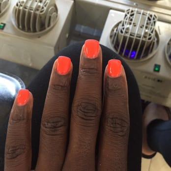 Gallery Hair & Nails - Very simple Birthday overlay with Gel - Hair Salons Near Me - Riverside, California