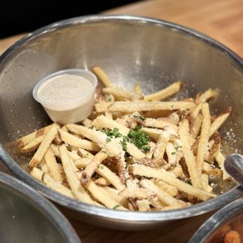 Hopdoddy Burger Bar - Parmesan Truffle Fries - Burgers Near Me - College Station, Texas Hopdoddy Burger Bar - Parmesan Truffle Fries - Burgers Near Me - College Station, Texas