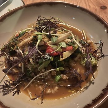 Alta Adams - Vegan California Gombo with Market Veggies - New American Near Me - Los Angeles, California Alta Adams - Vegan California Gombo with Market Veggies - New American Near Me - Los Angeles, California