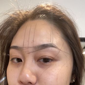 Tiffany Beaute - in progress - Permanent Makeup Near Me - San Francisco, California