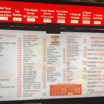 Super Sergio's - Menu as is 2/07/22 - Mexican Near Me - San Diego, California Super Sergio's - Menu as is 2/07/22 - Mexican Near Me - San Diego, California