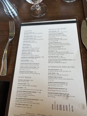 Menu photo 2 Elements Paradise Valley, AZ