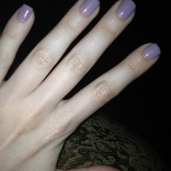 SPA & CO Nails & Wine Bar - My beautiful gel manicure from spa & co!