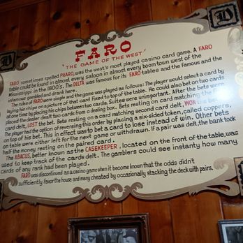 Delta Restaurant - Old game of the West - Bars Near Me - Virginia City, Nevada