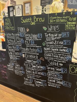 Menu photo 1 Sweet Brew Café Northville, MI Menu photo 1 Sweet Brew Café Northville, MI