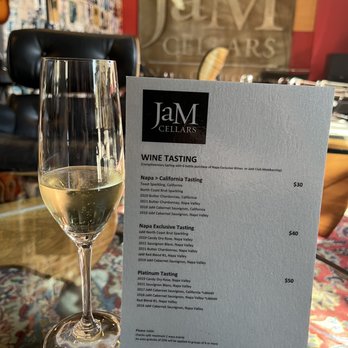 JaM Cellars - Brut - Wine Tasting Room Near Me - Napa, California