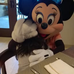 Minnie came by several times