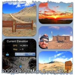White Mountain Peak - 2012-09-07: Cali's 3rd highest peak, White Mtn