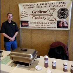 Gridirne Cookery - Owner Ed Pfaffel the one that make's it all happen.