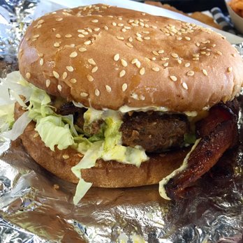 Rick's Good Eats - Punjabi burger. Sizable. - Indian Near Me - Mississauga, Ontario Rick's Good Eats - Punjabi burger. Sizable. - Indian Near Me - Mississauga, Ontario