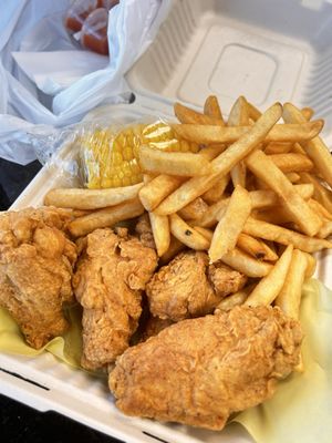 Crispy Fried Chicken by null