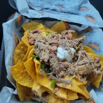 Rick's Barbecue - From another angle nachos - Barbeque Near Me Rick's Barbecue - From another angle nachos - Barbeque Near Me