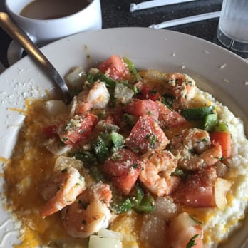 Thumbs Up Diner - This is shrimp and grits with tomatoes and onions really delicious - Diners Near Me - Roswell, Georgia Thumbs Up Diner - This is shrimp and grits with tomatoes and onions really delicious - Diners Near Me - Roswell, Georgia