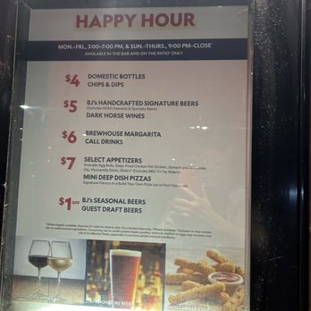 BJ's Restaurant & Brewhouse - Happy hour - Pizza Near Me - Newark, California BJ's Restaurant & Brewhouse - Happy hour - Pizza Near Me - Newark, California