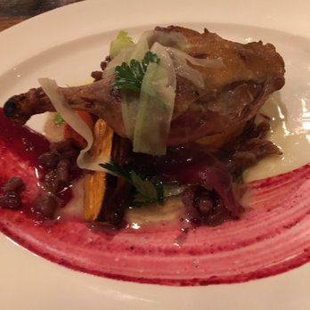 Rhubarb - Duck confit - New American Near Me - Asheville, North Carolina