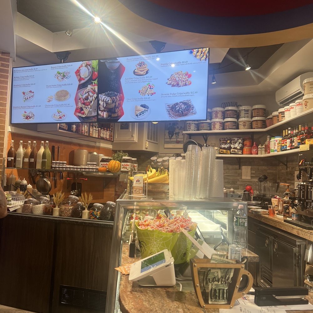 Crêpe Castle - a counter with a variety of food items - Creperies Near Me - Clifton, New Jersey Crêpe Castle - a counter with a variety of food items - Creperies Near Me - Clifton, New Jersey