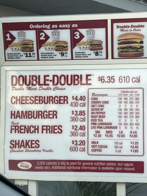 Menu photo 1 In-N-Out Burger Porter Ranch, CA