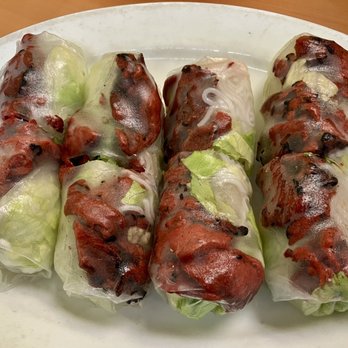 Pho Tay Bac - Barbecue pork spring rolls (four pieces) - Vietnamese Near Me - Brea, California Pho Tay Bac - Barbecue pork spring rolls (four pieces) - Vietnamese Near Me - Brea, California
