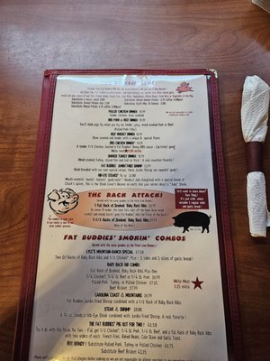 Menu photo 3 Fat Buddies Ribs & Bbq Franklin, NC