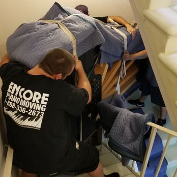 Encore Piano Moving - They carefully took their time at every corner and landing. - Movers Near Me - La Mirada, California