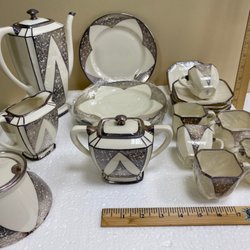 Chateau of Art - A collection of Lenox 1920's coffee set for sale.