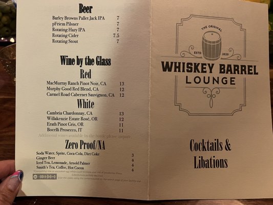 Whiskey Barrel Lounge by null