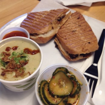KoKyu Na'Mean - Short rib panini, broccoli cheese soup - Sandwiches Near Me - Durham, North Carolina KoKyu Na'Mean - Short rib panini, broccoli cheese soup - Sandwiches Near Me - Durham, North Carolina