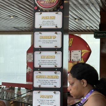 Carnival Magic Guy’s Burger Joint - Menu - Burgers Near Me