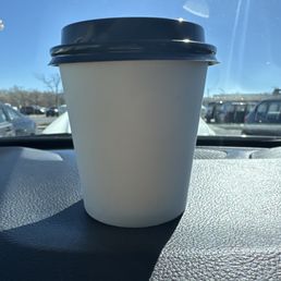 $8.61 cup of oatmeal latte coffee.