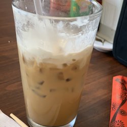 Lemon Grass Thai - Thai coffee with cream