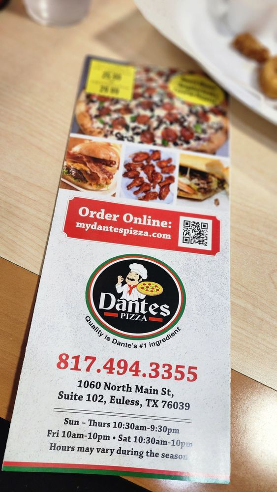 Dante’s Italian Eatery Logo