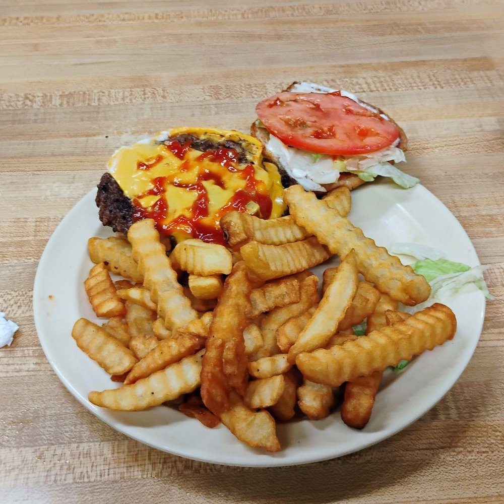 Dixie Castle - This was the burger and fries I had which was awesome. - Diners Near Me - Jackson, Tennessee Dixie Castle - This was the burger and fries I had which was awesome. - Diners Near Me - Jackson, Tennessee