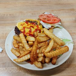 Dixie Castle - This was the burger and fries I had which was awesome.