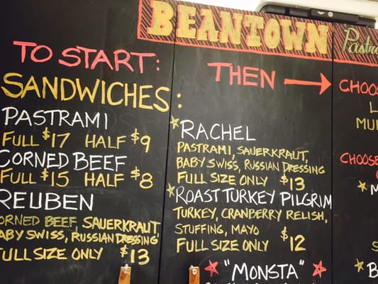 Menu photo 5 Beantown Pastrami Company Boston, MA Menu photo 5 Beantown Pastrami Company Boston, MA