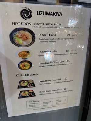 Menu photo 1 Uzumakiya Cupertino, CA