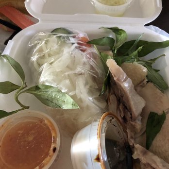 Nam An - Chicken with garnishing - Vietnamese Near Me - Westminster, California