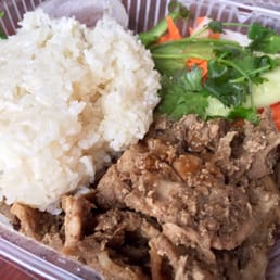 Grilled Lemongrass Pork Rice