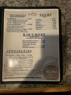 Menu photo 5 Don Camaron Seafood Restaurant Roanoke, VA Menu photo 5 Don Camaron Seafood Restaurant Roanoke, VA