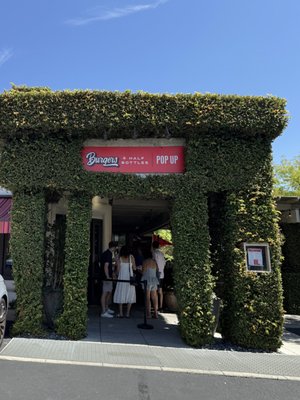 Burgers & Half Bottles by null