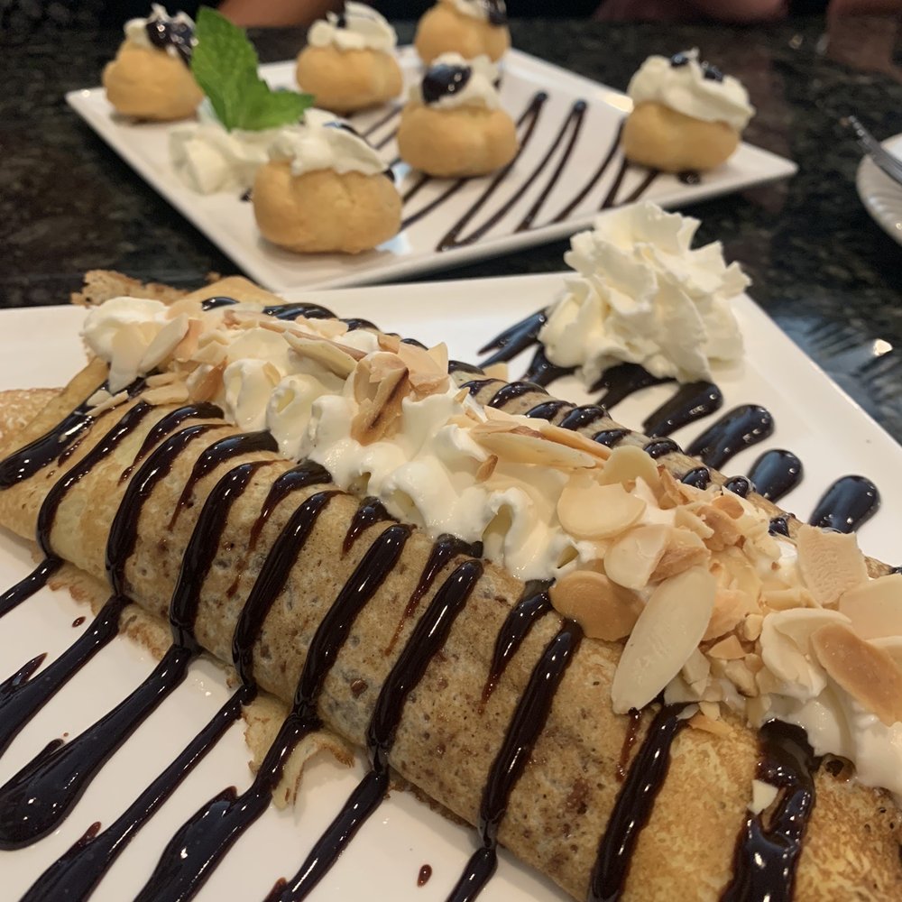 Toscana Italian Grill - Banana Nutella Crepe - Italian Near Me - Calgary, Alberta Toscana Italian Grill - Banana Nutella Crepe - Italian Near Me - Calgary, Alberta